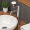 Alfi Brand ALFI brand ABC905 White 15" Round Vessel Bowl Above Mount Ceramic Sink ABC905 - alternate 5